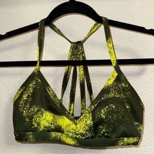 Gymshark Minimal Bra in Mossy Green